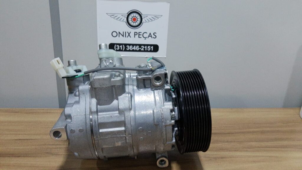 Compressor Modelo Denso Sbu C Caminh O Mercedes Benz Actros Polia Pk